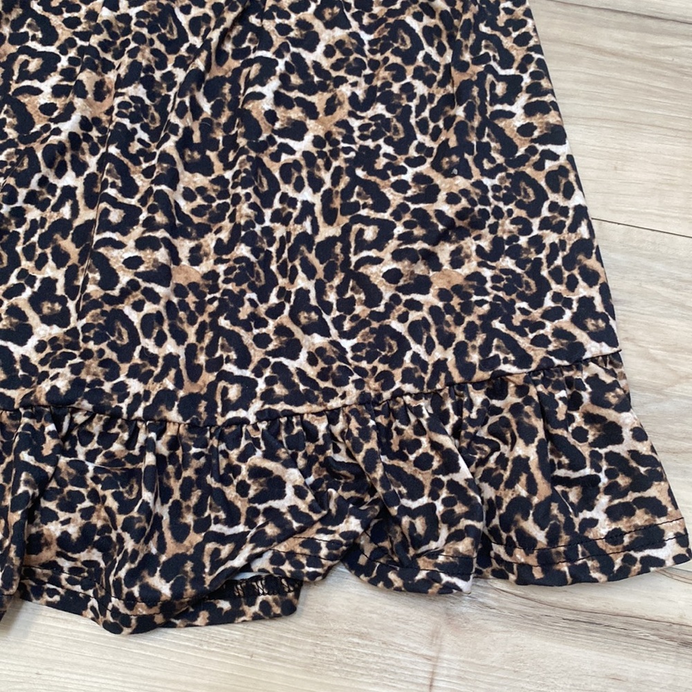 Emma & Elsa Girls Size 7/8 Skirt Bundle. One leopard and one Cheetah. - Picture 8 of 11